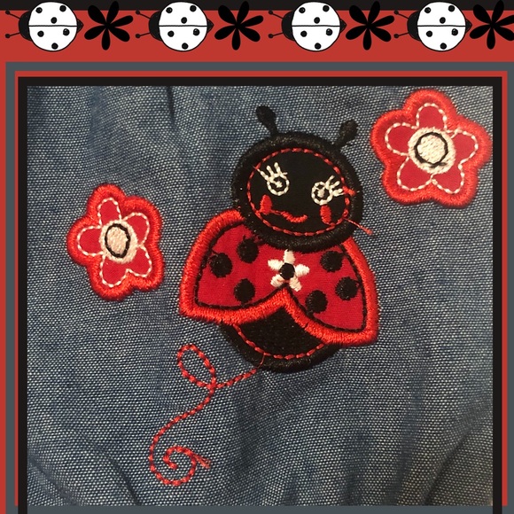 DDG Darling 2-Pc Ladybug Outfit NWT - Picture 2 of 7